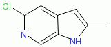 5-Chloro-2-methyl-1H-Pyrrolo[2,3-c]pyridine