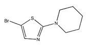 5-bromo-2-piperidin-1-yl-1,3-thiazole