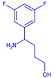 4-氨基-4-(3,5-二氟苯基)-1-丁醇